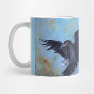 Fantasy raven Mug